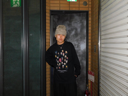 CAMP84 long Tee Black
