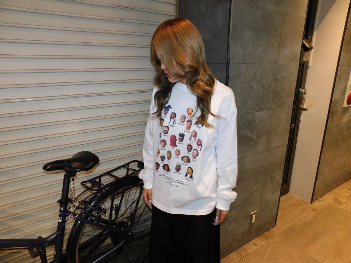 CAMP84 long Tee White