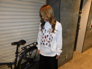 CAMP84 long Tee White