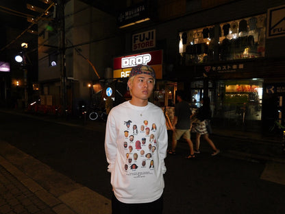 CAMP84 long Tee White