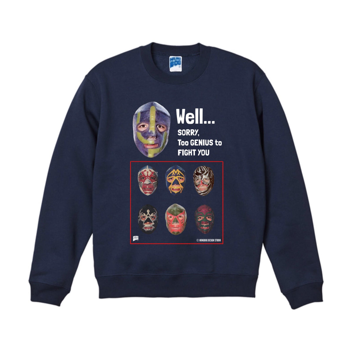 "Wrestler Sweat"indigo