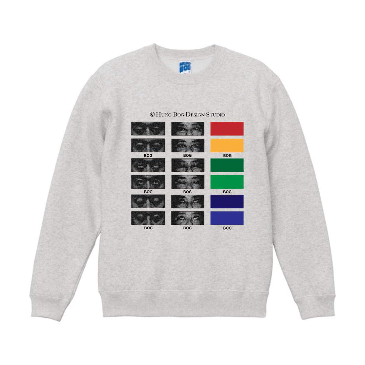 "Eye Chart Sweat" ash